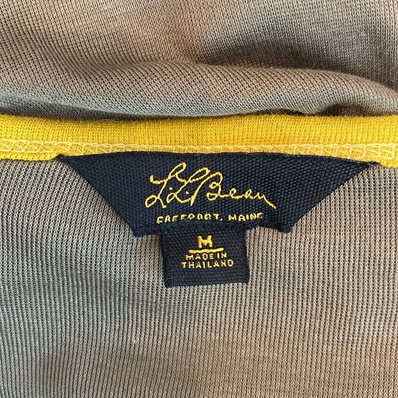 LL Bean Scoop Neck Cotton Tee - Picture 6 of 7